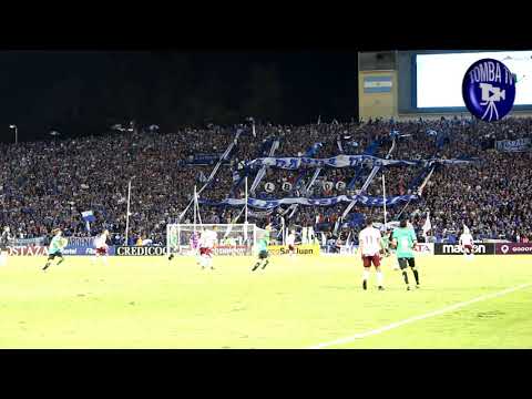 "Hinchada:  Godoy Cruz 2-0 S. Martín" Barra: La Banda del Expreso &bull; Club: Godoy Cruz