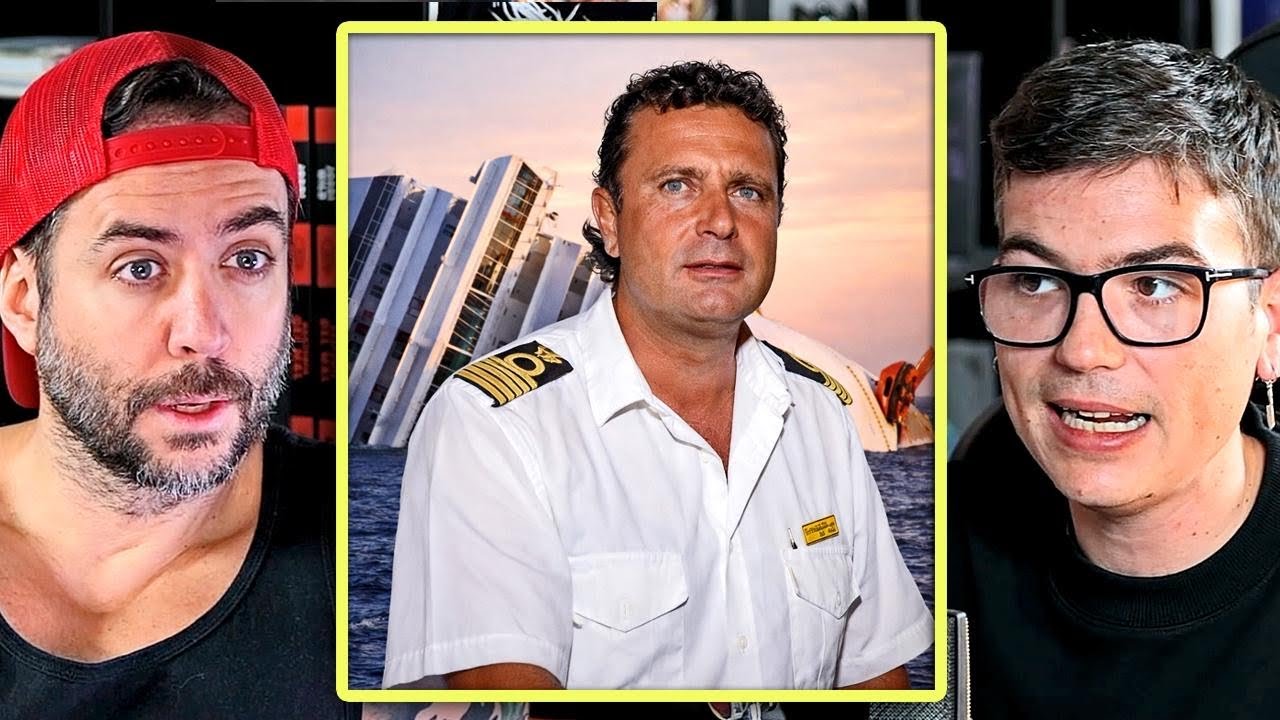 El CAPITÁN de crucero que prefirió que murieran sus pasajeros mientras huía - Costa CONCORDIA