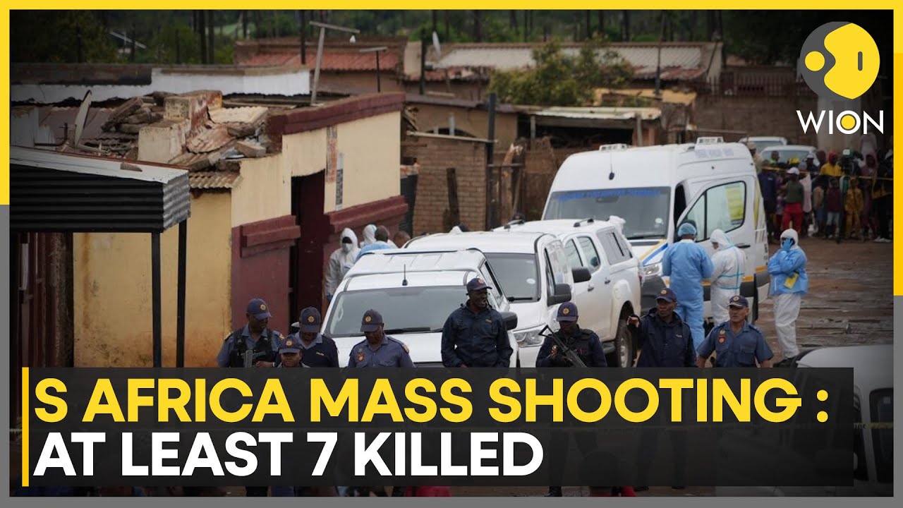 Gunmen Open Fire in South African Township Marikana, Police Launch Manhunt | WION News