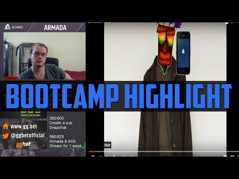 BONELESS PIZZA - Armada Dreamhack Bootcamp Stream Highlight - ft. Amsah, Android, and Prof Pro
