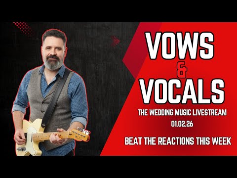 😱 68,000 reactions! | Vows&Vocals | Live Wedding Music Requests | The Indie Wedding Guitarist