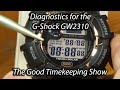 Diagnostics for Casio G-Shock GW2310