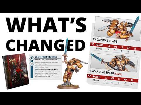 First Rules Reveals from New Blood Angels Codex! Detachment Names, Sanguinary Guard, Captain Profile