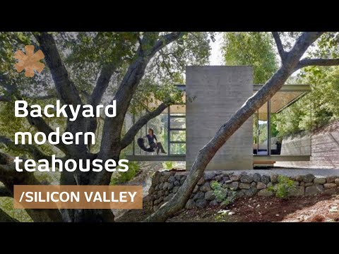 Backyard teahouses for meditation, guest cottage, homeoffice