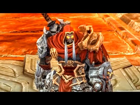 War Kills His Shadow. Archangel Azrael Gives Horseman the Mask of Shadows (Darksiders 1 Fight)