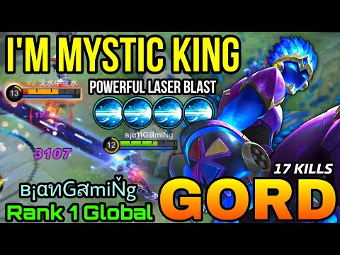 No.1 Controller Gord the Mystic King 17 Kills!! - Top 1 Global Gord by в¡αทGสmiŇg - MLBB