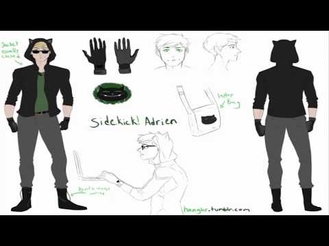 Miraculous Ladybug Comics "Sidekick Adrien Au"