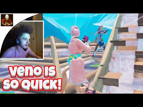 VENO vs RINZY😳 (1v1 REALISTICS) [FORTNITE TOKEN/WAGER]