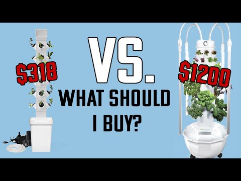 WHY ARE TOWER GARDENS SO EXPENSIVE | PICKING OUT THE RIGHT HYDROPONIC VERTICAL GARDEN