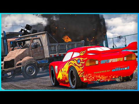 *CRAZY* Cars Lightning McQueen Crashes Ep.10 – GTA 5