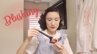 Did I Find The Perfect 1930s Red Blush? - Nars Exhibit A First Impression | Carolina Pinglo