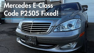 Meaning of OBD p2505