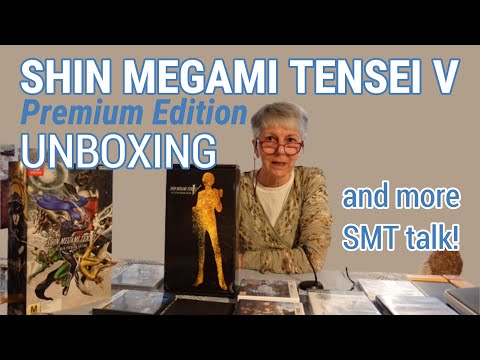 Shin Megami Tensei V (SMT V) Standard Edition (Switch) Unboxing