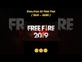 Evolution Of Free Fire ( 2017 - 2023 ) 🥺