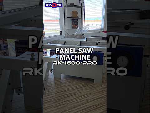 PANEL SAW MACHINE - RK-1600-PRO #RADEK #woodworking #metalworking #machines #cnc