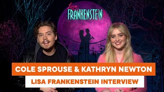 Cole Sprouse & Kathryn Newton chat 'Lisa Frankenstein' and... Irish sausages