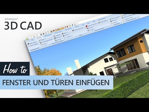 Ashampoo 3D CAD - Fenster und Türen einfügen