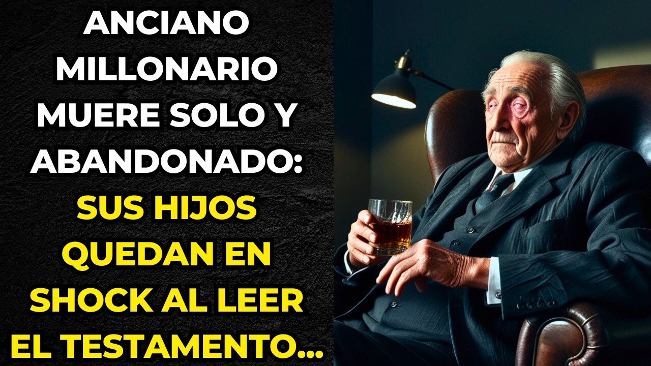 LO QUE DEJÓ EN EL TESTAMENTO PARALIZÓ A SUS 3 HIJOS...
