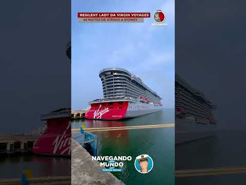 Thumbnail for Virgin Voyages Resilient Lady de Atenas a Sydney em 60 segundos |#virginvoyages  #cruzeiros