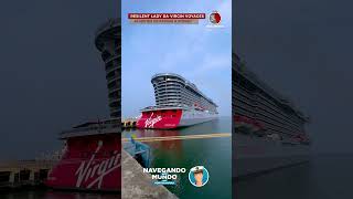 Virgin Voyages Resilient Lady de Atenas a Sydney em 60 segundos |#virginvoyages #cruzeiros