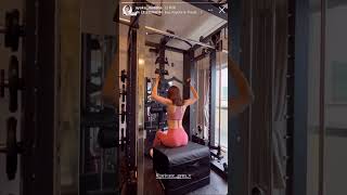 モデル リポーター 的場絢香 ジム トレーニング動画 #shorts