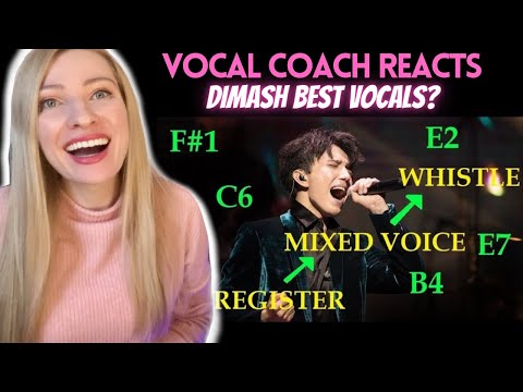 Vocal Coach Reacts: Dimash Kudaibergen SLAYING in EVERY REGISTER!!