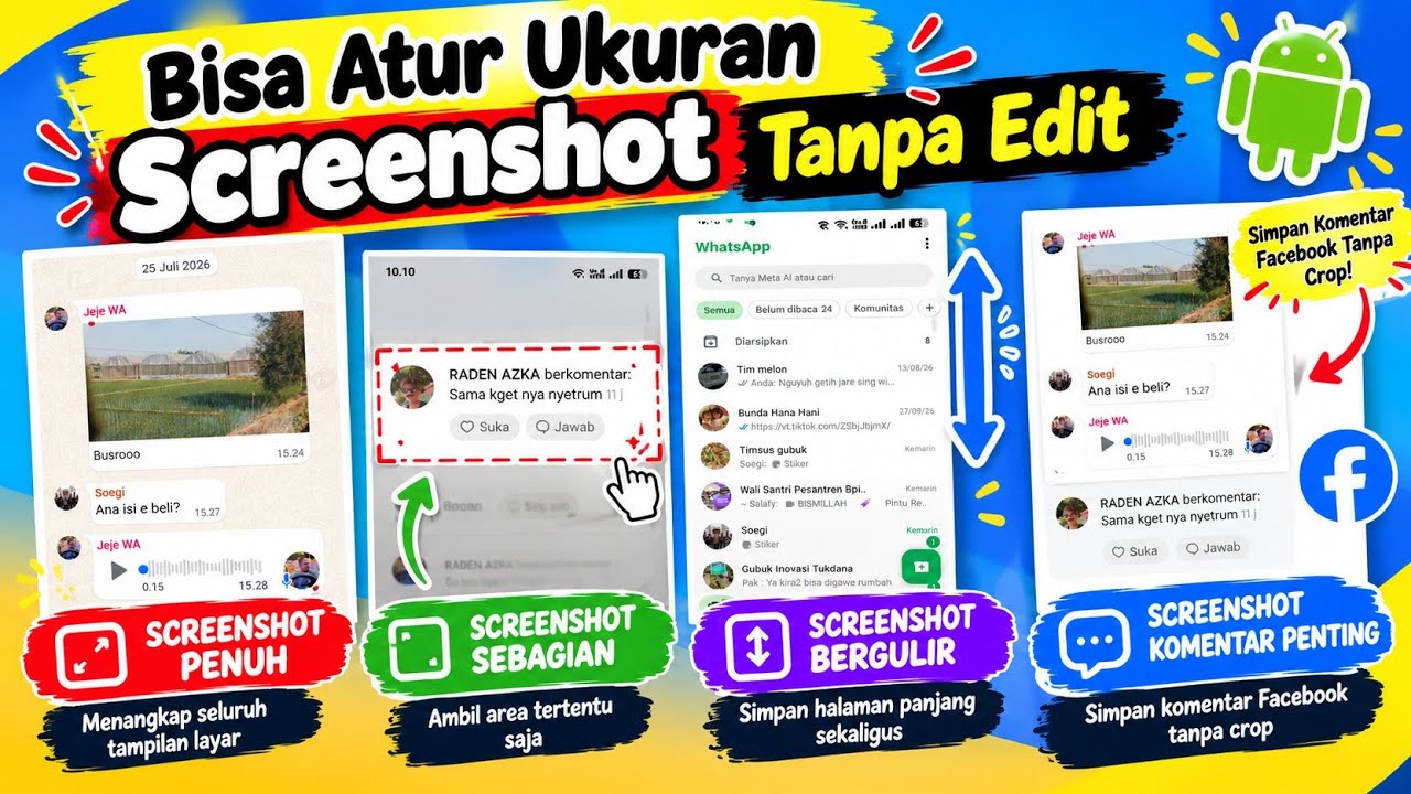 Rahasia Fitur Screenshot Android yang Jarang Diketahui