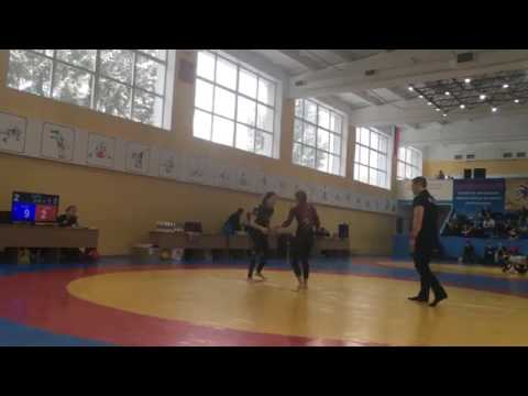 Чемпионат Сибирского Федерального Округа 04 03 2017 58 кг Олеся Рудина VS Тюкова Татьяна