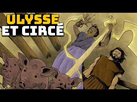 Ulysses on the Island of the Sorceress Circe - The Odyssey - #7 - History and Mythology in Comics