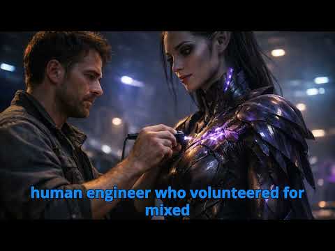 The Alien Woman Who Feared Touch — Until a Human Repaired Her Armor