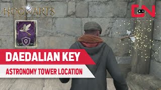 How to Find Daedalian Key & Cabinet in the Astronomy Tower Hogwarts Legacy