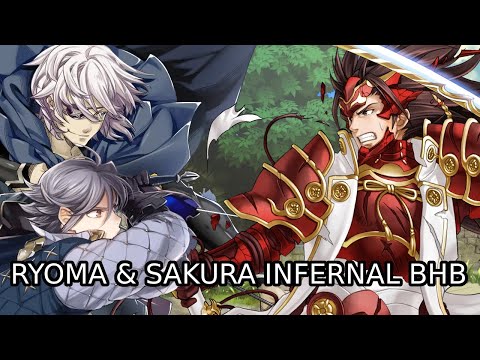 Ryoma & Sakura BHB Infernal with Nohrian Units Only! - Fire Emblem Heroes