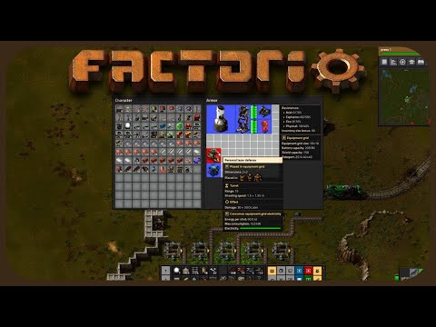 🔧 Factorio ⚙ v0.17 | Power Armor Accessories | 🛡