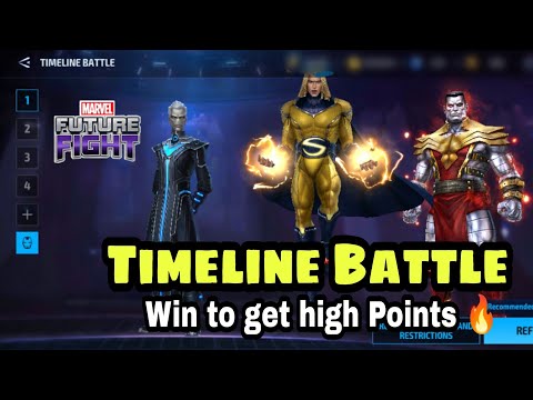 TIMELINE BATTLE⭐Win to get high Points vs All Players🔥Marvel Future Fight