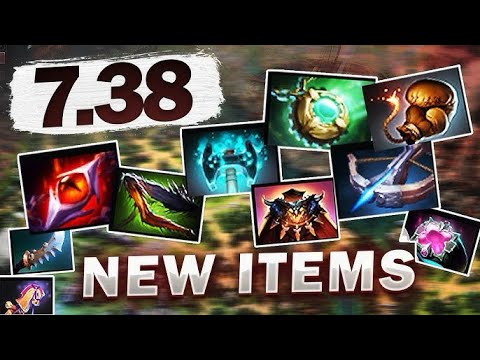 New Neutral items patch 7.38 Dota 2