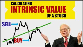 How to calculate INTRINSIC VALUE of a Stock/Share/company? The warren buffett way..