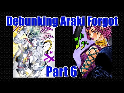 Debunking Araki Forgot: Part 6 - Stone Ocean