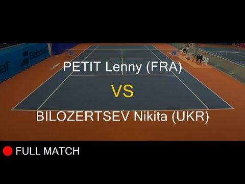 PETIT Lenny (FRA) VS BILOZERTSEV Nikita (UKR) - Open Super 12 Auray 2020