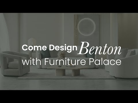 Let's dive into design: 7 Seater Fabric Sofa - Benton | Furniture Palace
