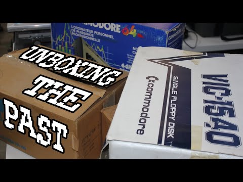 Unboxing Commodore Treasures - 8-Bit Resurgence - C64 & 1540