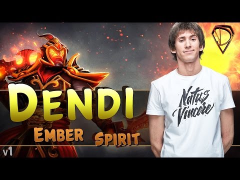 Dendi Ember Spirit Gameplay Highlights v.1