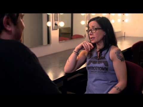 Janeane Garofalo talks about Garry Shandling - Inside Joke from Moontower Comedy Festival in Austin