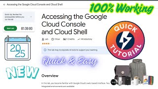 Download the video "Accessing the Google Cloud Console and Cloud Shell || #qwiklabs #coursera #cloudskillsboost"