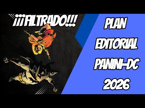 🔥 PANINI DC 2026: El PLAN EDITORIAL que VA A EXPLOTAR