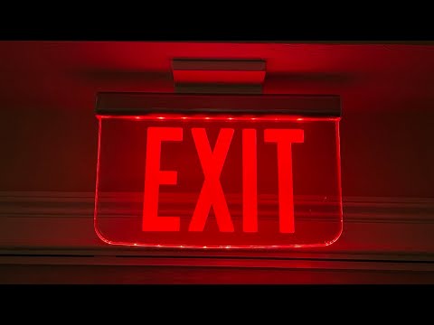 Led Emergency Exit Light