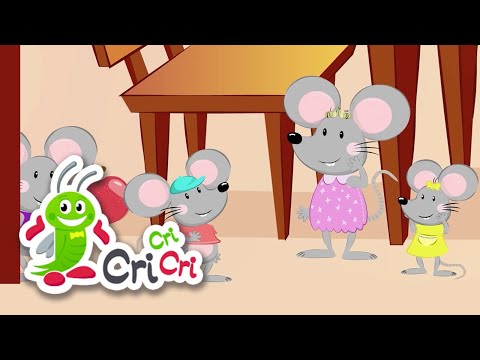 Chit, chit, chit, noi suntem soricei | Karaoke | Cantece pentru copii | CriCriCri #cantececopii