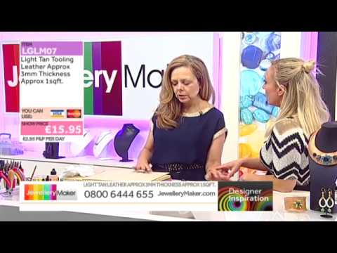 [How to make Leather Jewellery] - JewelleryMaker DI 6/5/14