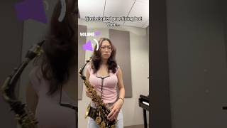 volume all the way up!! #musicmajor #musicians #musician #saxophone #saxplayer #bandkids #music