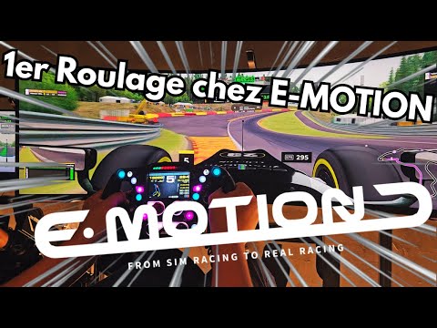 Premier roulage chez E-MOTION !