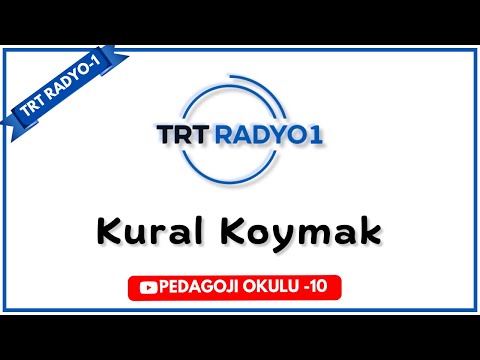 TRT Radyo -10 | Kural Koymak
